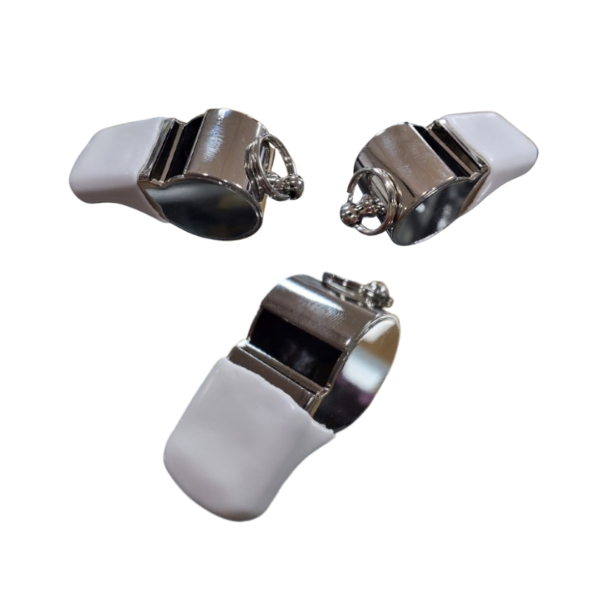 SILBATO PROFESIONAL DE LATÓN NIQUELADO CON PROTECTOR LABIAL NPW-LG